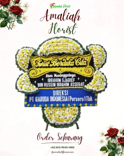 Papan Bunga Duka ciririp